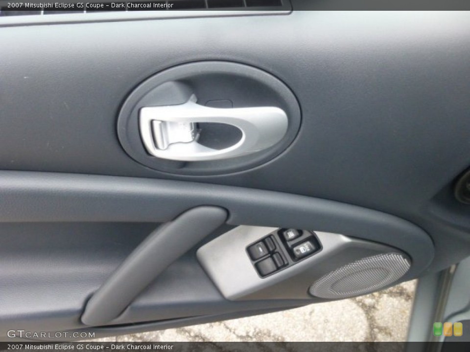 Dark Charcoal Interior Controls for the 2007 Mitsubishi Eclipse GS Coupe #77410955