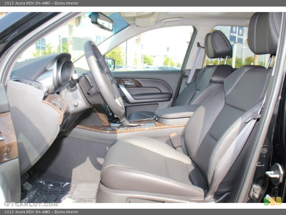 Ebony 2013 Acura MDX Interiors