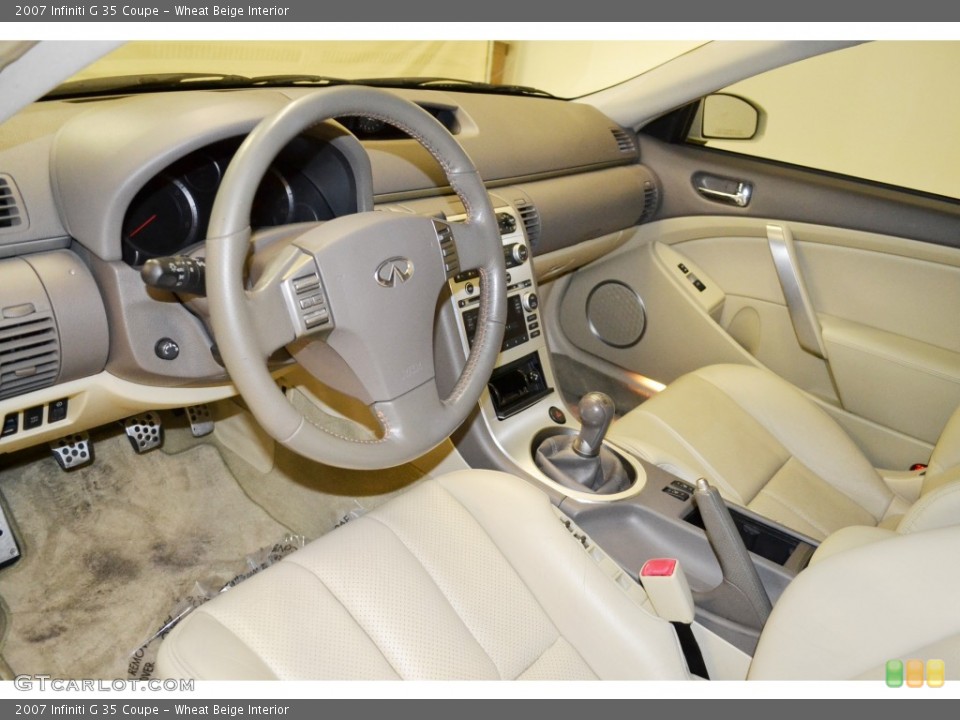 Wheat Beige Interior Photo for the 2007 Infiniti G 35 Coupe #77412201