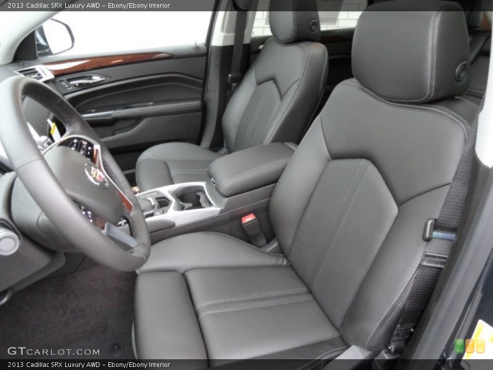 Ebony/Ebony Interior Front Seat for the 2013 Cadillac SRX Luxury AWD #77412432
