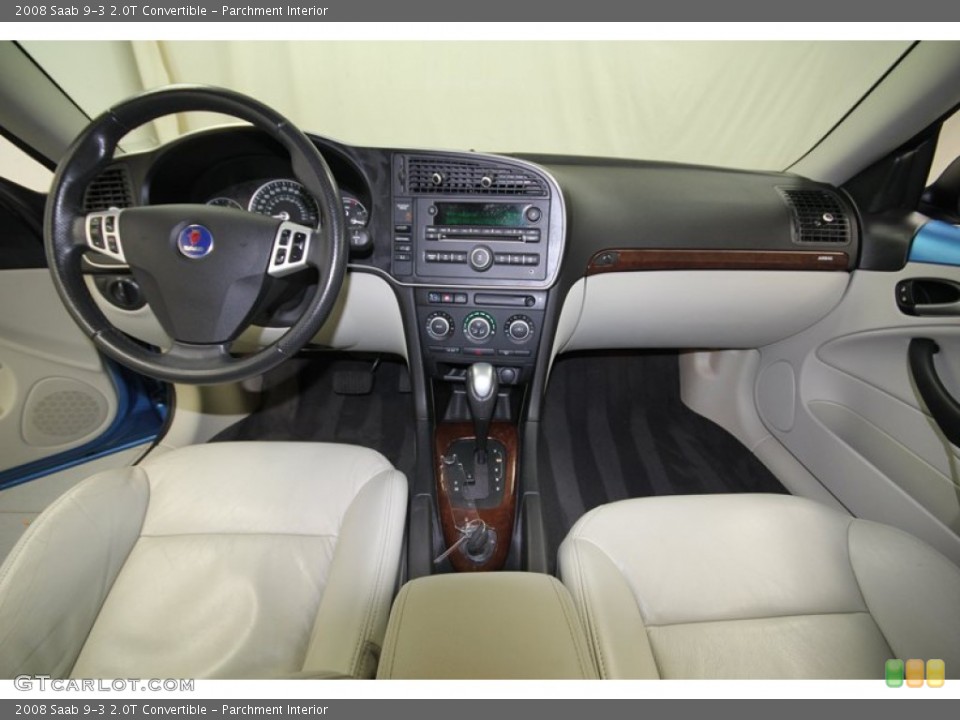 Parchment Interior Dashboard for the 2008 Saab 9-3 2.0T Convertible #77412867