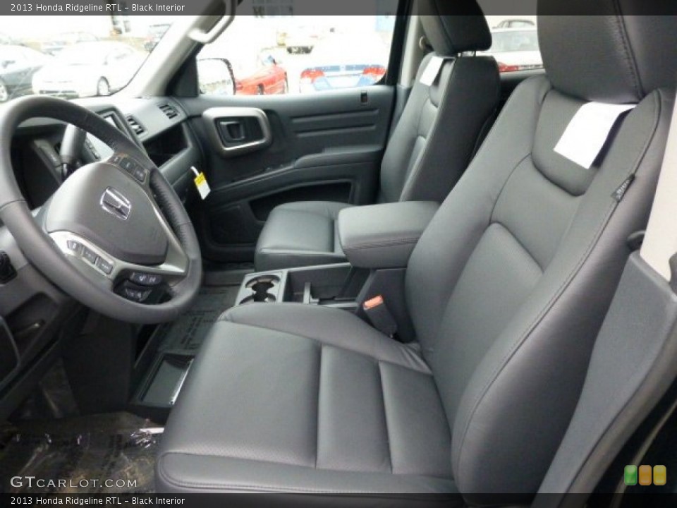 Black Interior Front Seat for the 2013 Honda Ridgeline RTL #77412897