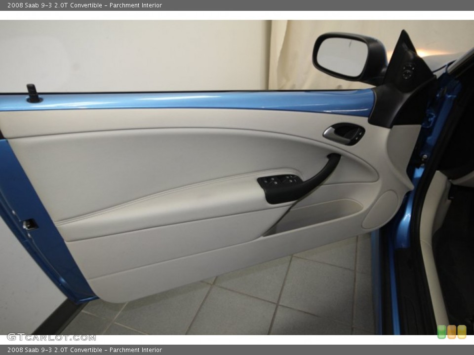 Parchment Interior Door Panel for the 2008 Saab 9-3 2.0T Convertible #77413119