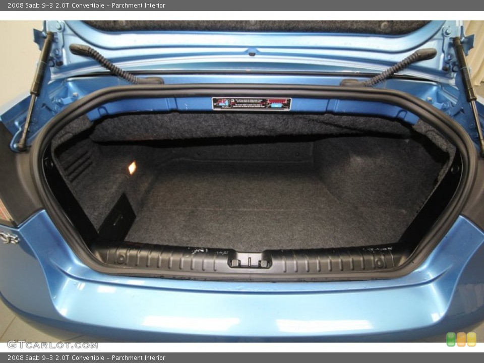 Parchment Interior Trunk for the 2008 Saab 9-3 2.0T Convertible #77413344