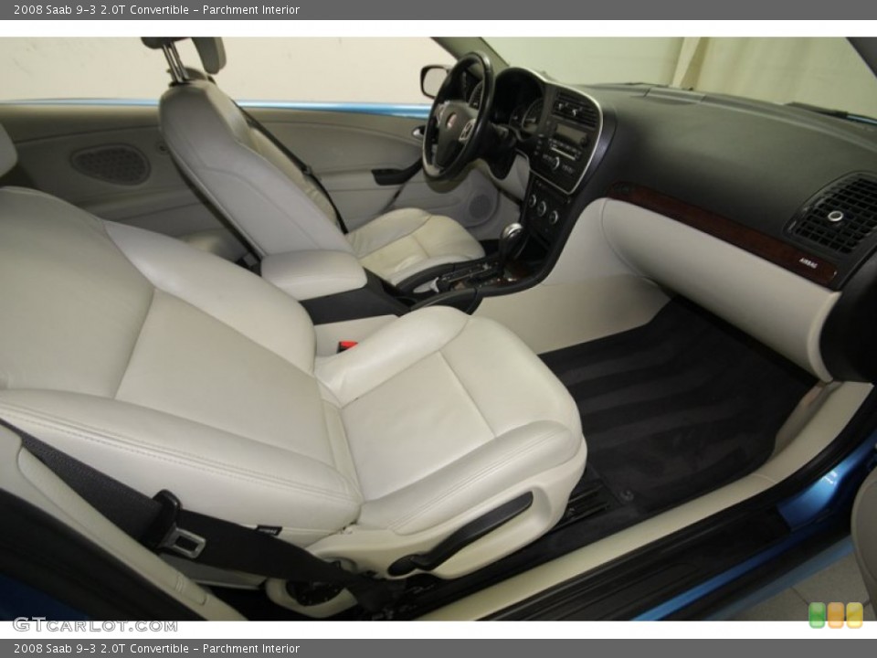 Parchment Interior Front Seat for the 2008 Saab 9-3 2.0T Convertible #77413386