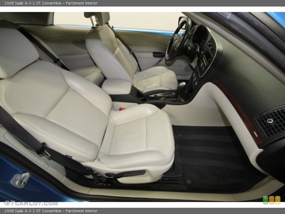 Parchment Interior Front Seat for the 2008 Saab 9-3 2.0T Convertible #77413434