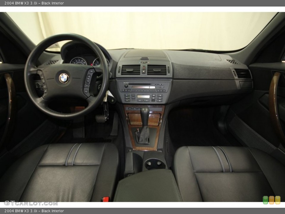 Black Interior Dashboard for the 2004 BMW X3 3.0i #77413579
