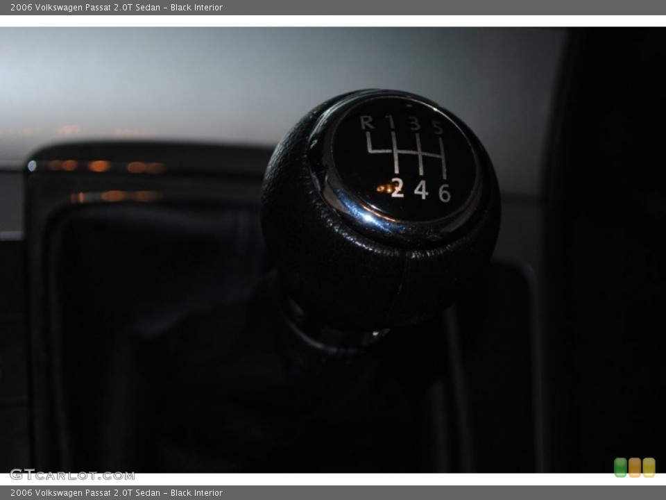 Black Interior Transmission for the 2006 Volkswagen Passat 2.0T Sedan #77413650