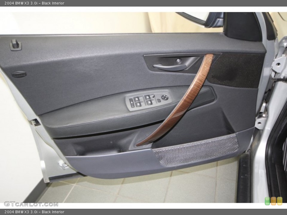 Black Interior Door Panel for the 2004 BMW X3 3.0i #77413758