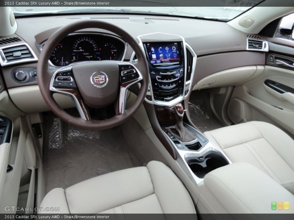Shale/Brownstone Interior Prime Interior for the 2013 Cadillac SRX Luxury AWD #77413902