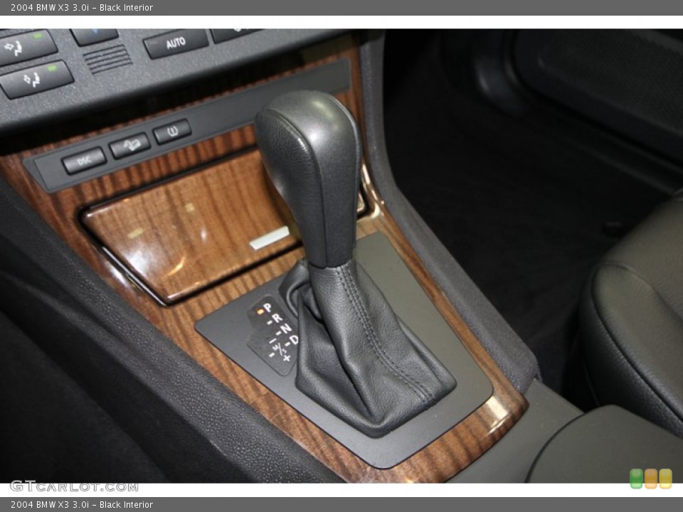 Black Interior Transmission for the 2004 BMW X3 3.0i #77413920