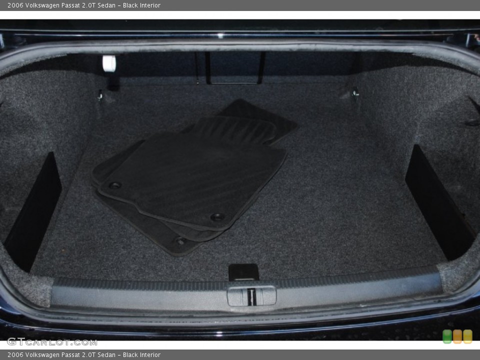 Black Interior Trunk for the 2006 Volkswagen Passat 2.0T Sedan #77413954