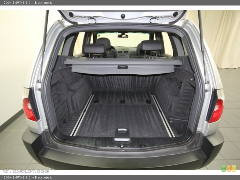 Black Interior Trunk for the 2004 BMW X3 3.0i #77414091