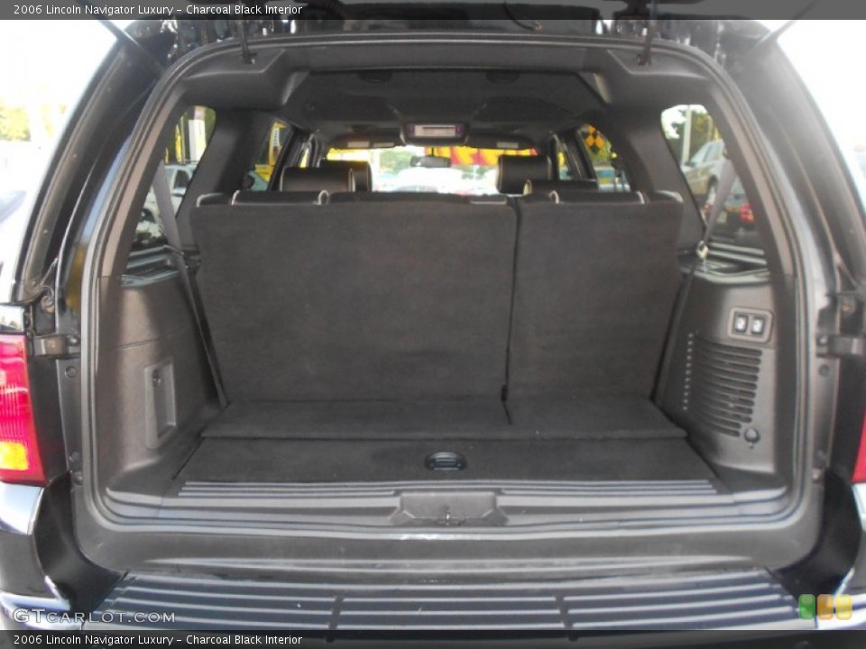Charcoal Black Interior Trunk for the 2006 Lincoln Navigator Luxury #77414229