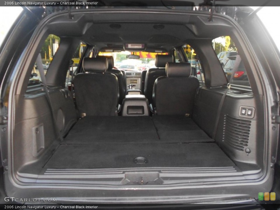 Charcoal Black Interior Trunk for the 2006 Lincoln Navigator Luxury #77414247