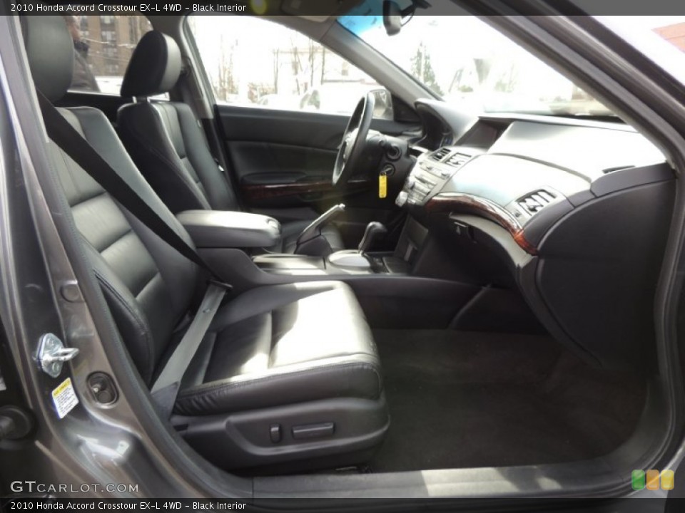 Black Interior Front Seat for the 2010 Honda Accord Crosstour EX-L 4WD #77414712