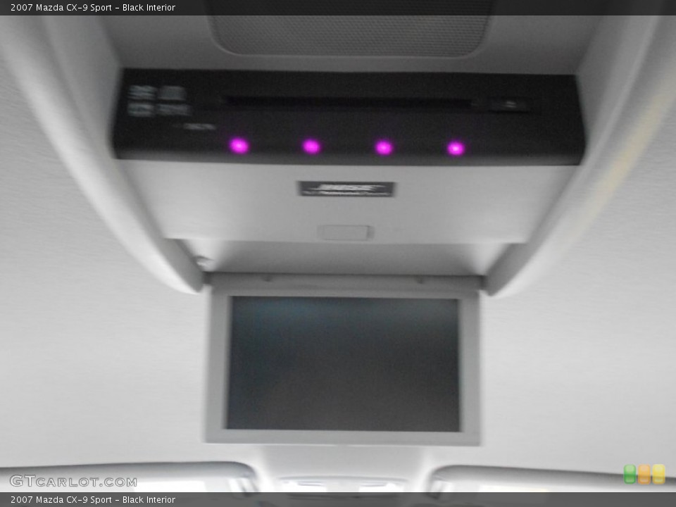Black Interior Entertainment System for the 2007 Mazda CX-9 Sport #77414801
