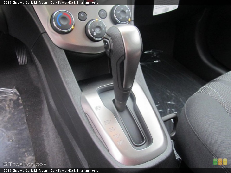 Dark Pewter/Dark Titanium Interior Transmission for the 2013 Chevrolet Sonic LT Sedan #77415545