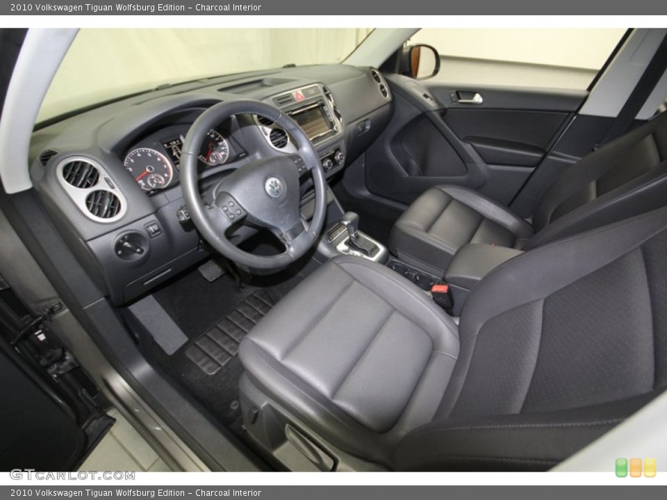 Charcoal Interior Prime Interior for the 2010 Volkswagen Tiguan Wolfsburg Edition #77417856