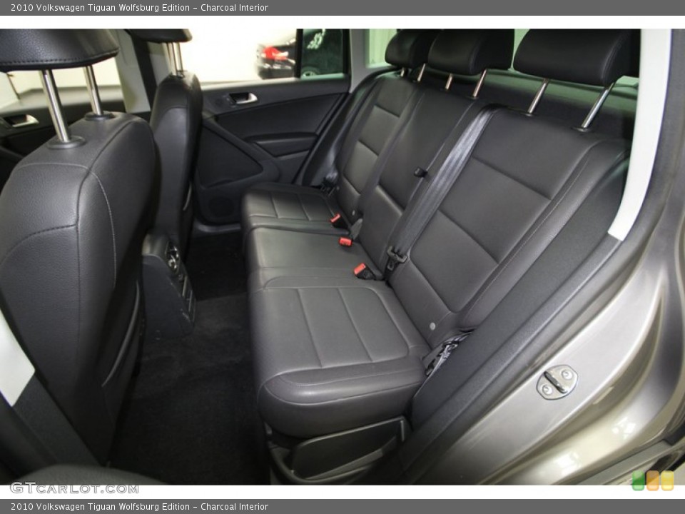 Charcoal Interior Rear Seat for the 2010 Volkswagen Tiguan Wolfsburg Edition #77417877