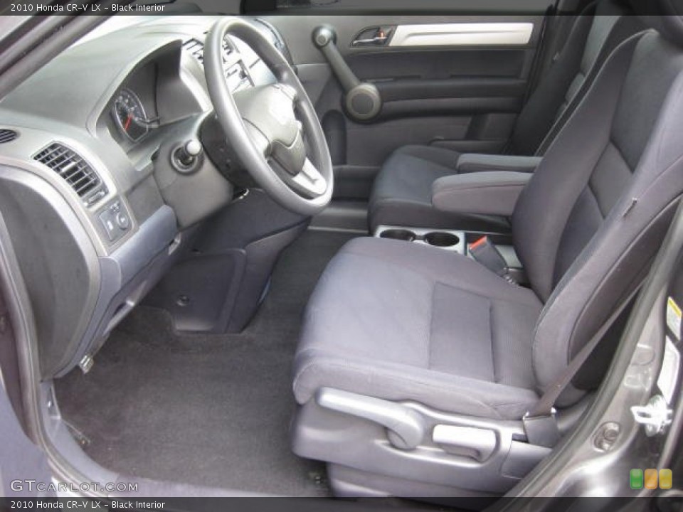 Black Interior Front Seat for the 2010 Honda CR-V LX #77417905