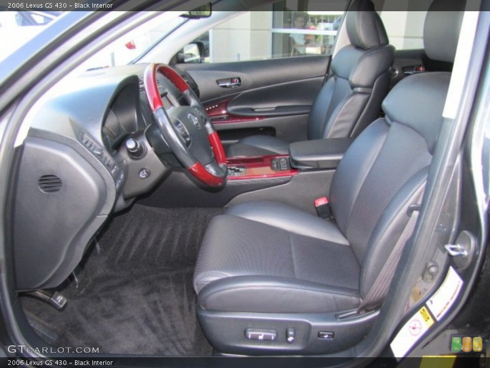 Black Interior Photo for the 2006 Lexus GS 430 #77419434