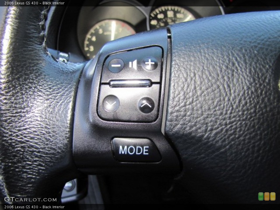 Black Interior Controls for the 2006 Lexus GS 430 #77419704