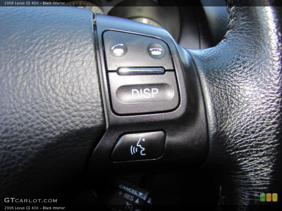 Black Interior Controls for the 2006 Lexus GS 430 #77419722