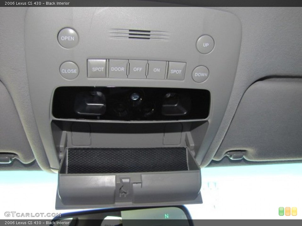 Black Interior Controls for the 2006 Lexus GS 430 #77420123