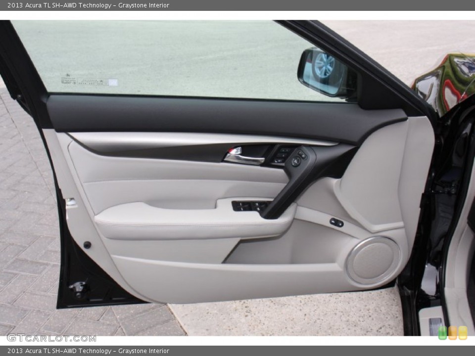 Graystone Interior Door Panel for the 2013 Acura TL SH-AWD Technology #77420129