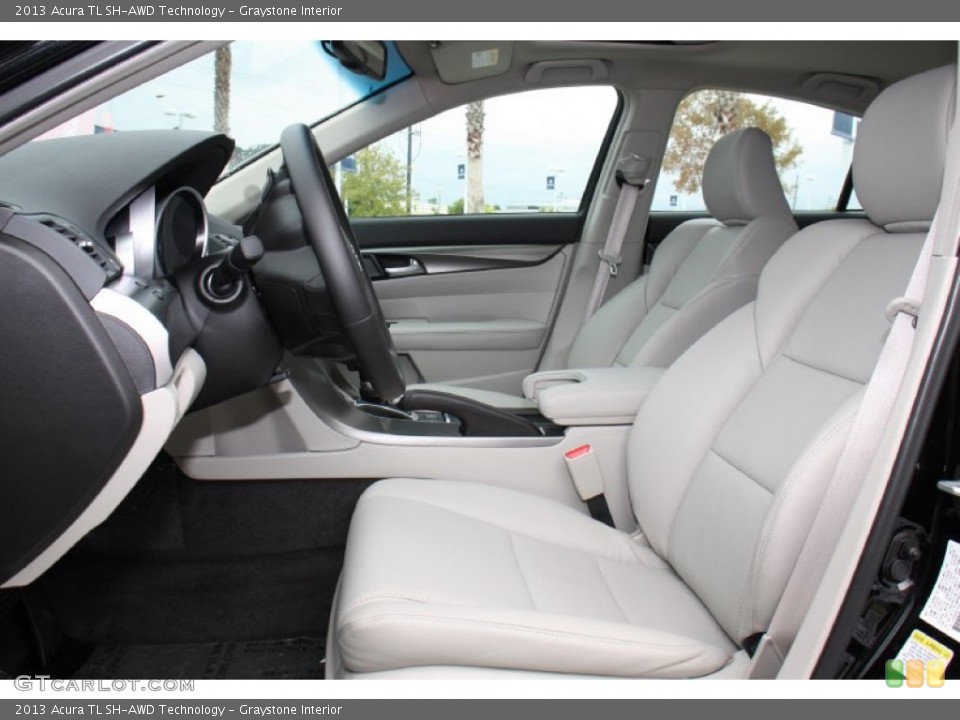Graystone Interior Photo for the 2013 Acura TL SH-AWD Technology #77420148