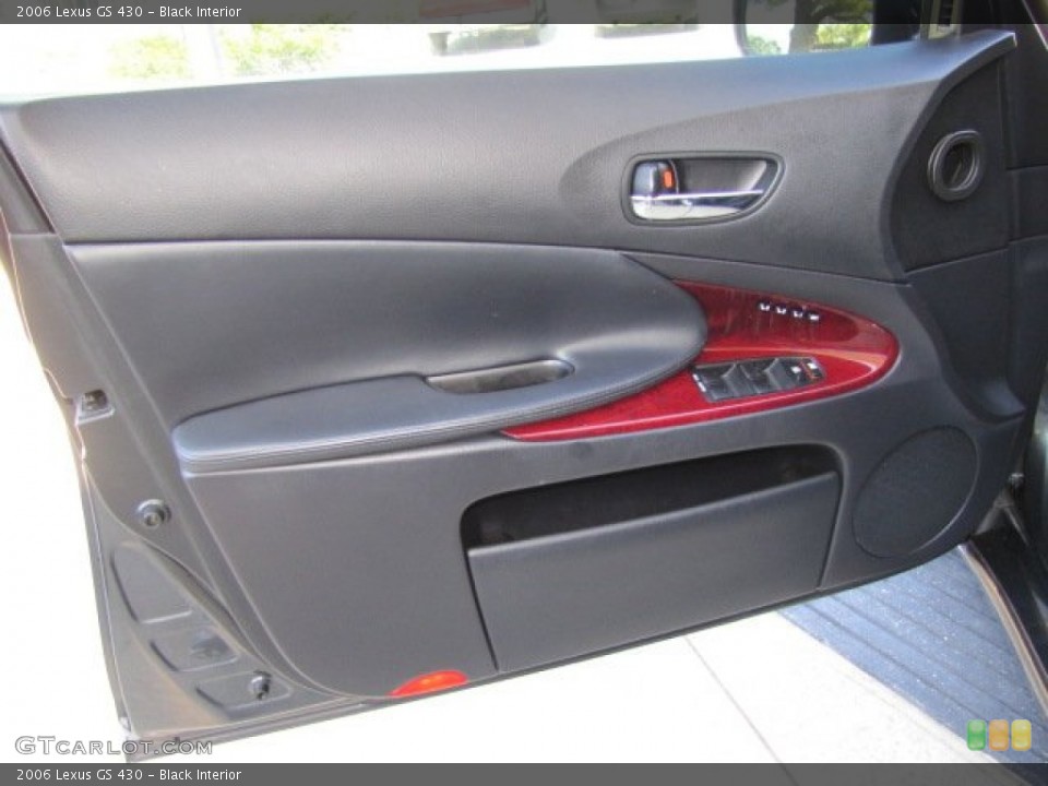 Black Interior Door Panel for the 2006 Lexus GS 430 #77420181