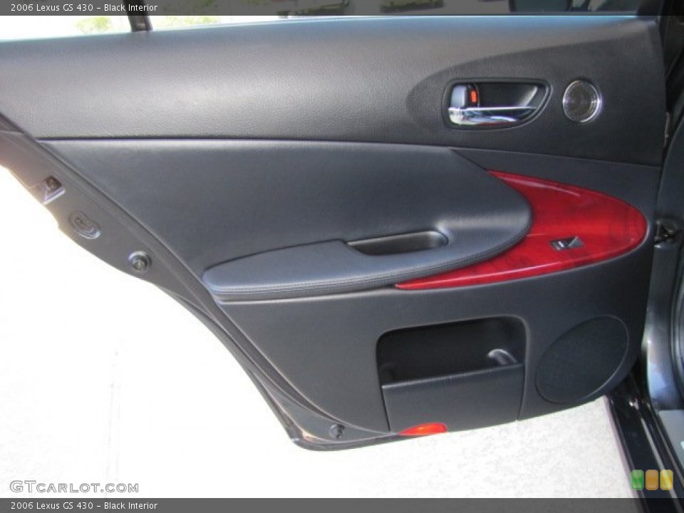 Black Interior Door Panel for the 2006 Lexus GS 430 #77420223