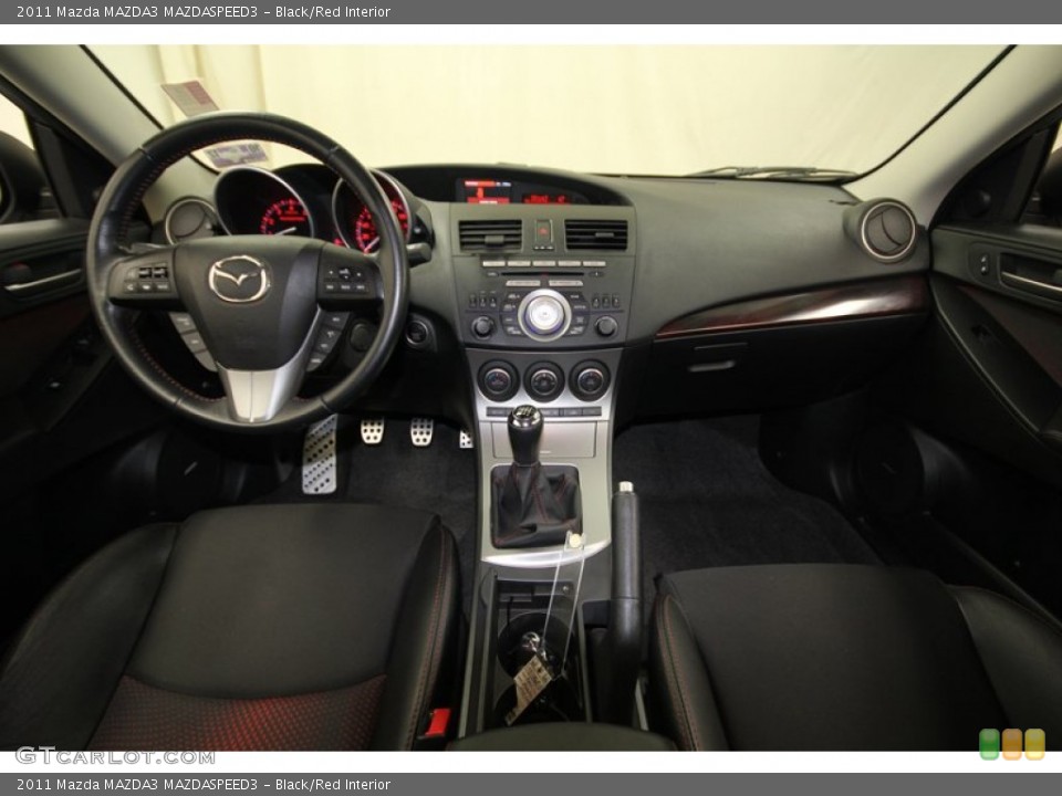 Black/Red Interior Dashboard for the 2011 Mazda MAZDA3 MAZDASPEED3 #77420226