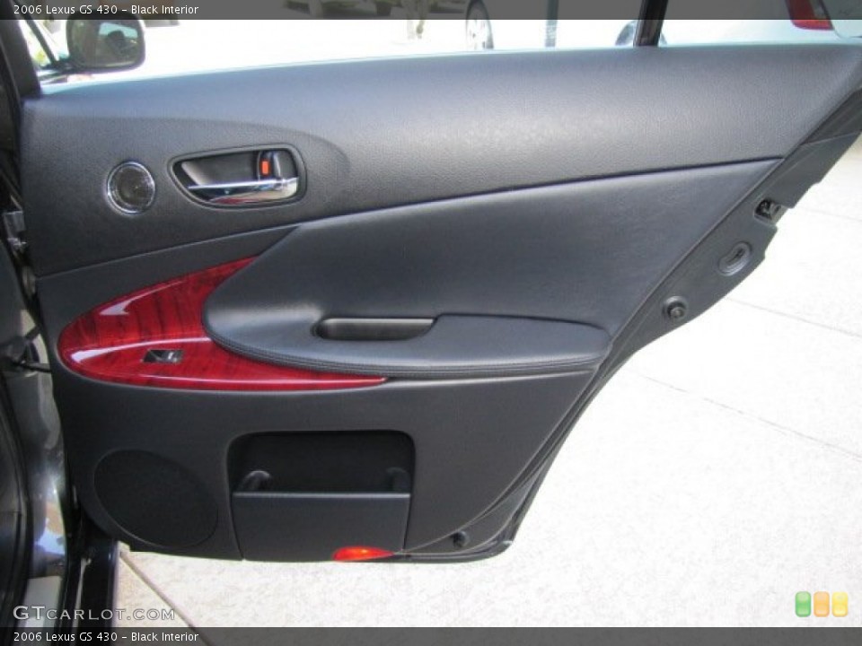 Black Interior Door Panel for the 2006 Lexus GS 430 #77420242