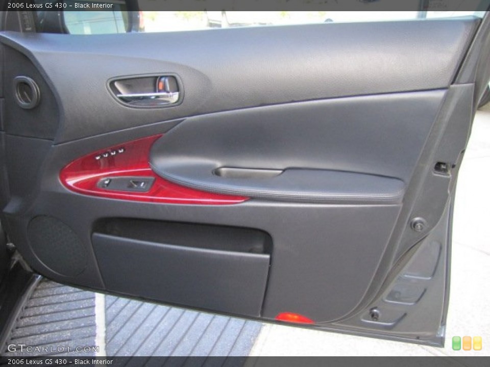 Black Interior Door Panel for the 2006 Lexus GS 430 #77420253