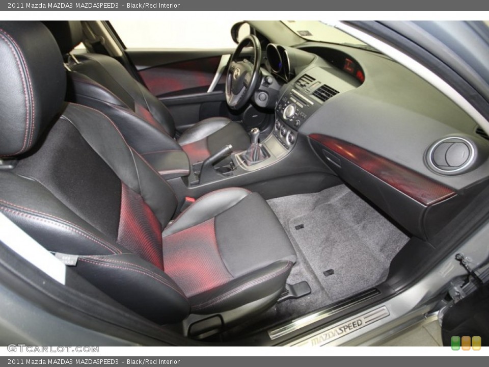 Black/Red Interior Photo for the 2011 Mazda MAZDA3 MAZDASPEED3 #77420852