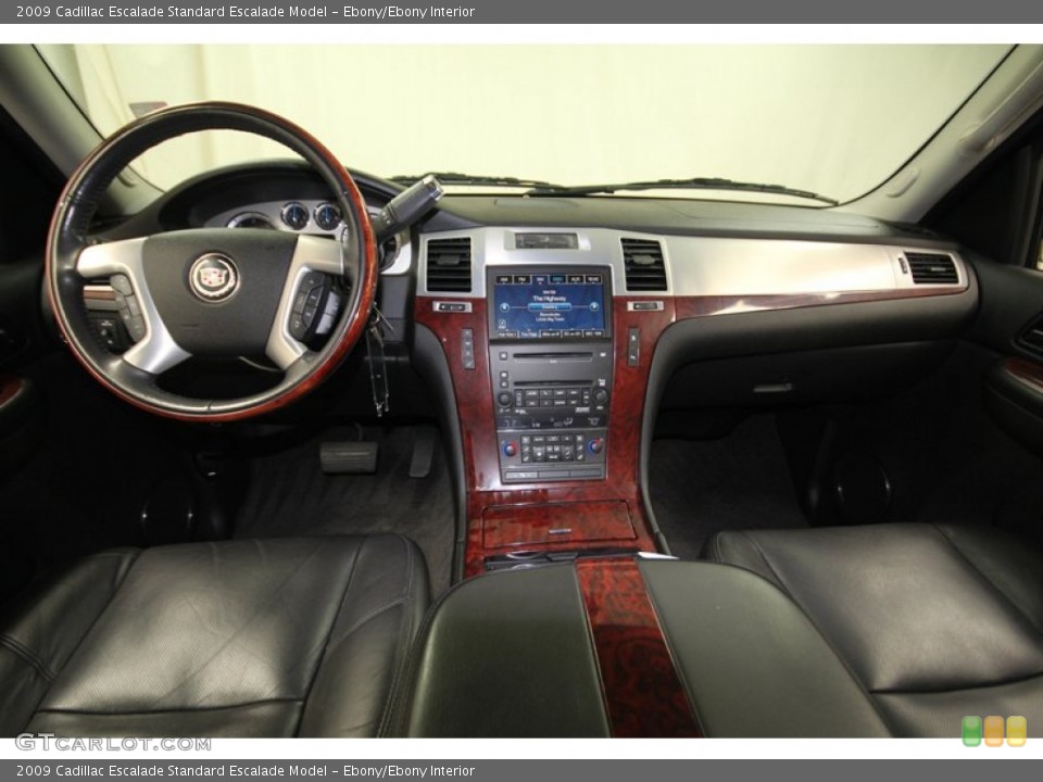 Ebony/Ebony Interior Dashboard for the 2009 Cadillac Escalade  #77421582