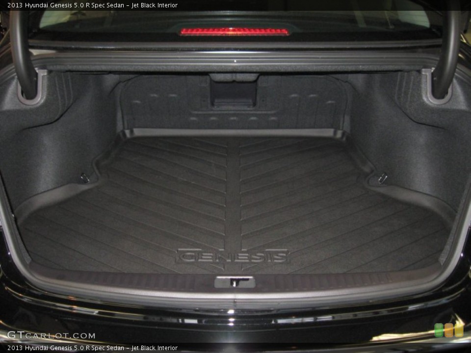 Jet Black Interior Trunk for the 2013 Hyundai Genesis 5.0 R Spec Sedan #77421727