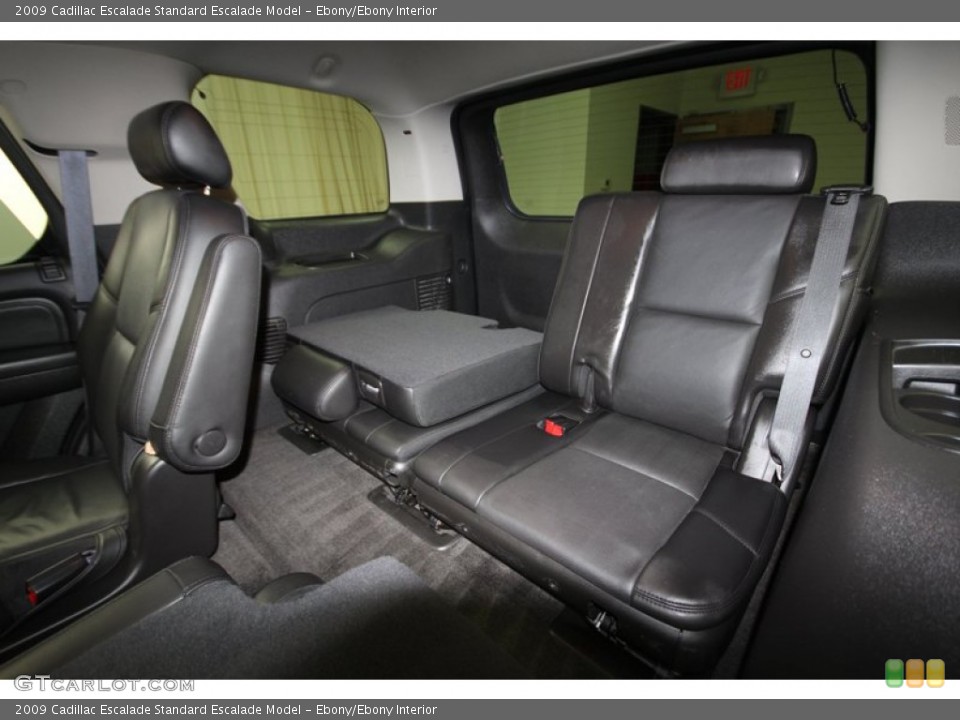 Ebony/Ebony Interior Rear Seat for the 2009 Cadillac Escalade  #77421737