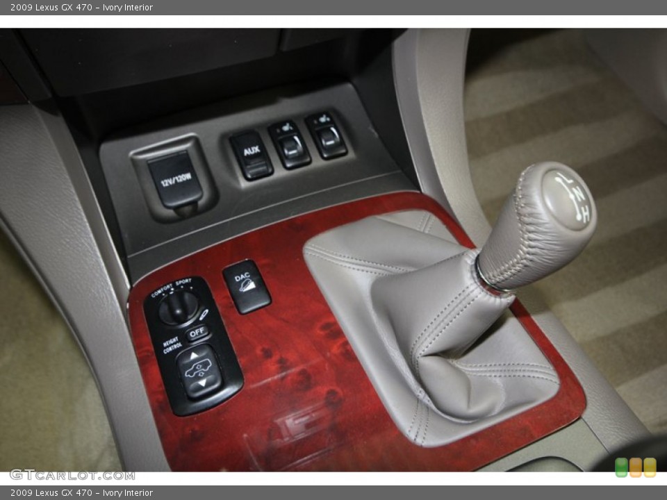 Ivory Interior Controls for the 2009 Lexus GX 470 #77422653