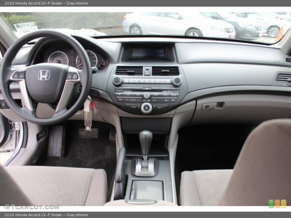 Gray Interior Dashboard for the 2010 Honda Accord LX-P Sedan #77422665