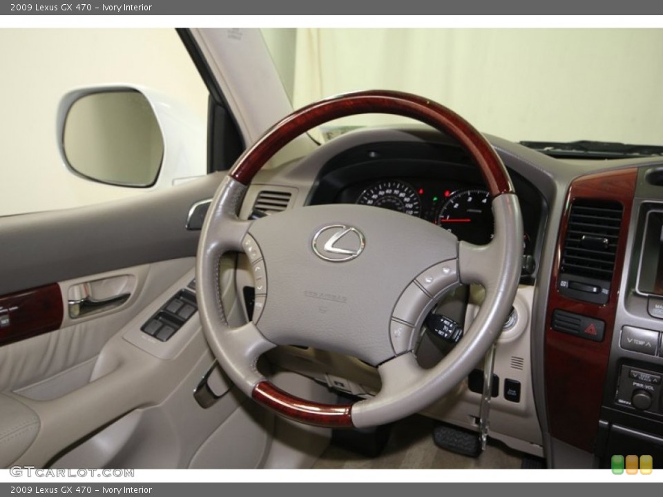 Ivory Interior Steering Wheel for the 2009 Lexus GX 470 #77422794