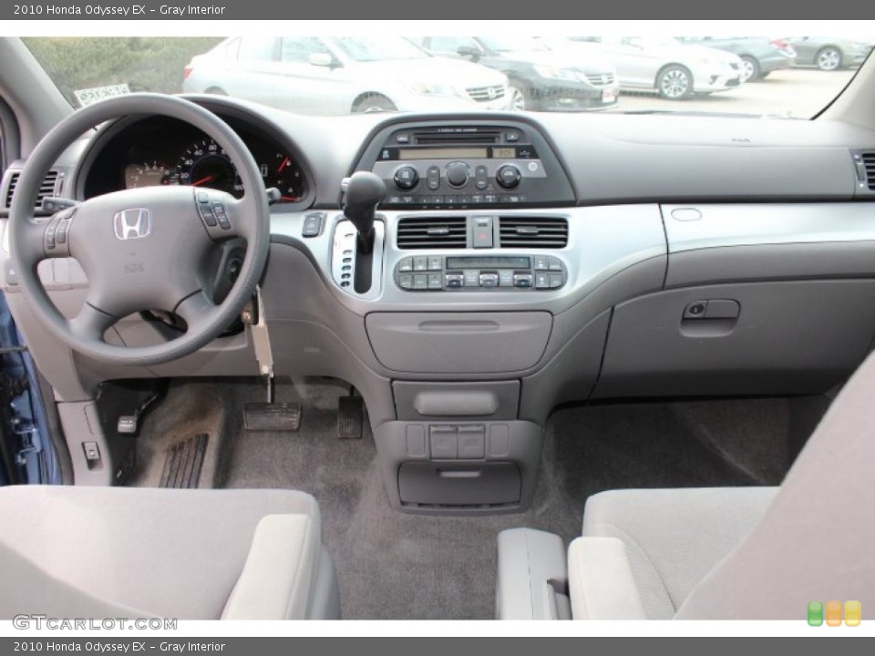 Gray Interior Dashboard for the 2010 Honda Odyssey EX #77423036