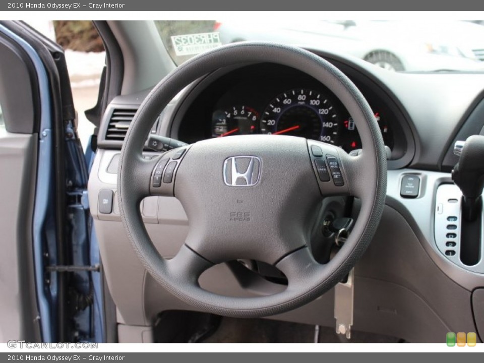 Gray Interior Steering Wheel for the 2010 Honda Odyssey EX #77423064