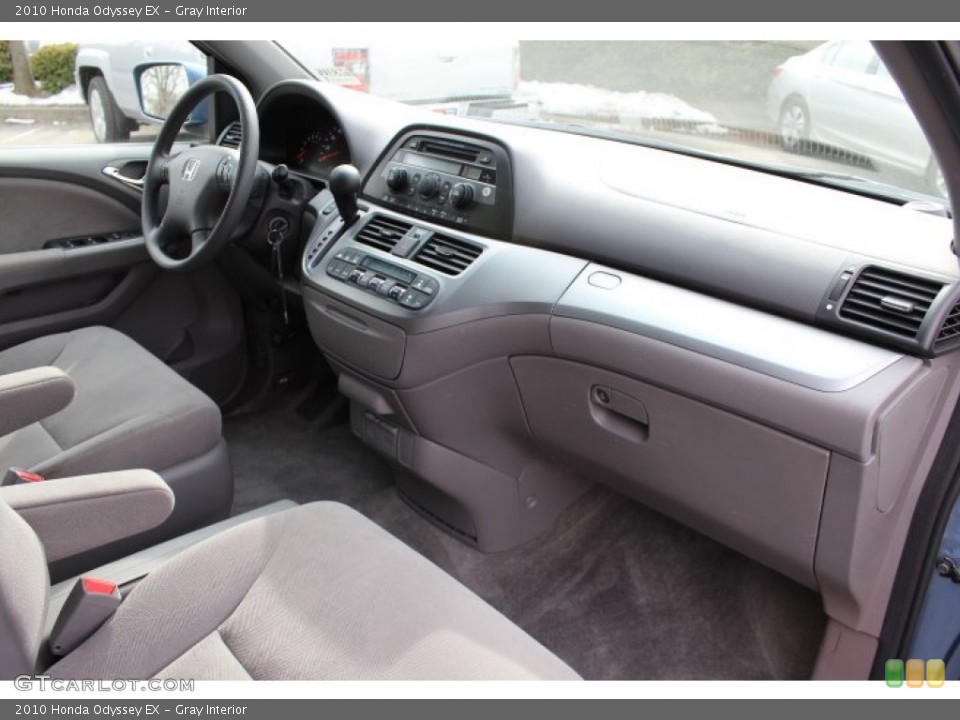 Gray Interior Dashboard for the 2010 Honda Odyssey EX #77423133