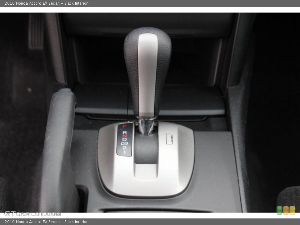 Black Interior Transmission for the 2010 Honda Accord EX Sedan #77423395