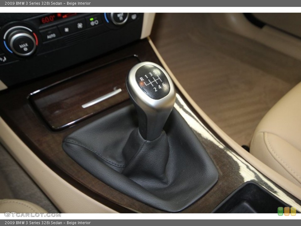 Beige Interior Transmission for the 2009 BMW 3 Series 328i Sedan #77423439