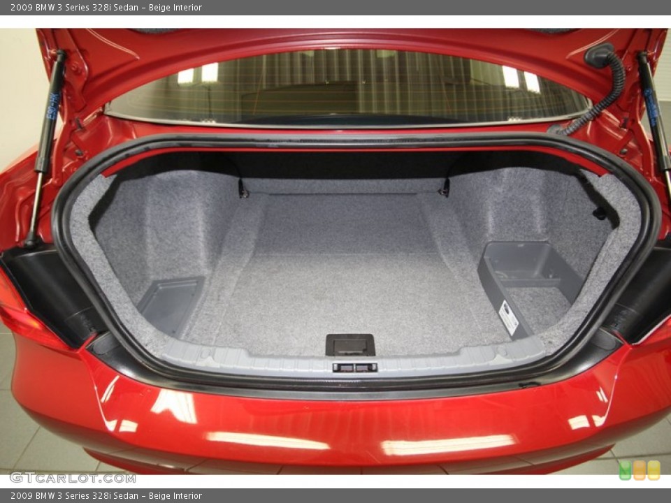 Beige Interior Trunk for the 2009 BMW 3 Series 328i Sedan #77423772