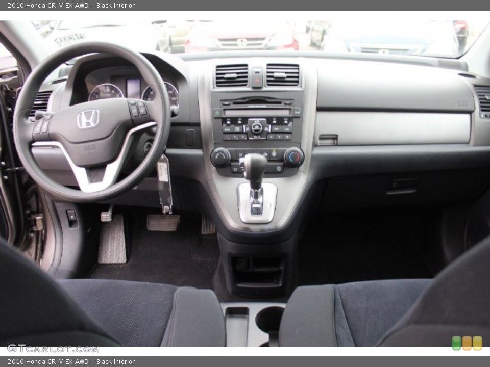 Black Interior Dashboard for the 2010 Honda CR-V EX AWD #77423866
